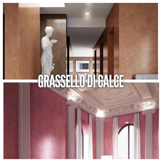 GRASSELLO DI CALCE – Glossy Lime Venetian Plaster