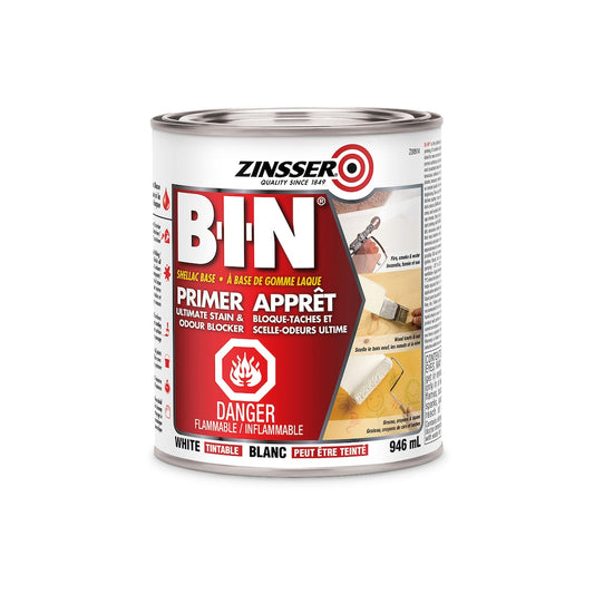 BIN Shellac-Based Ultimate Performance Primer Sealer & Stain Killer