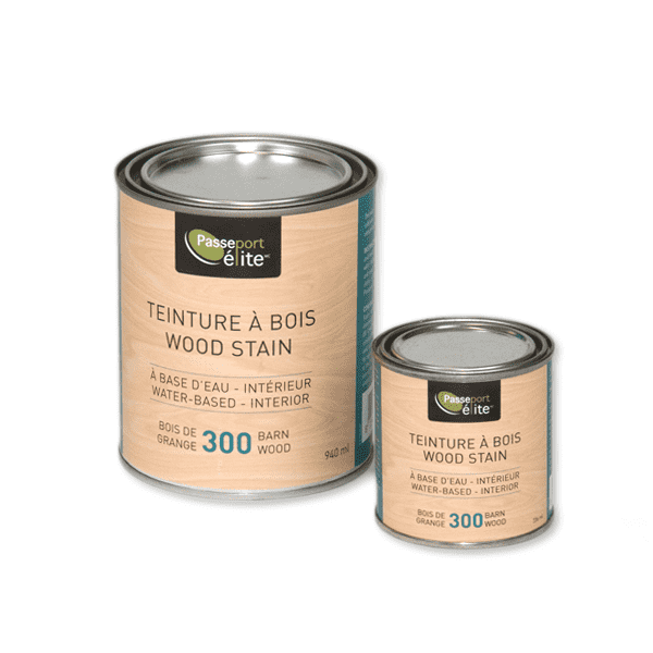 Teinture pour bois à base d'eau Passeport Élite