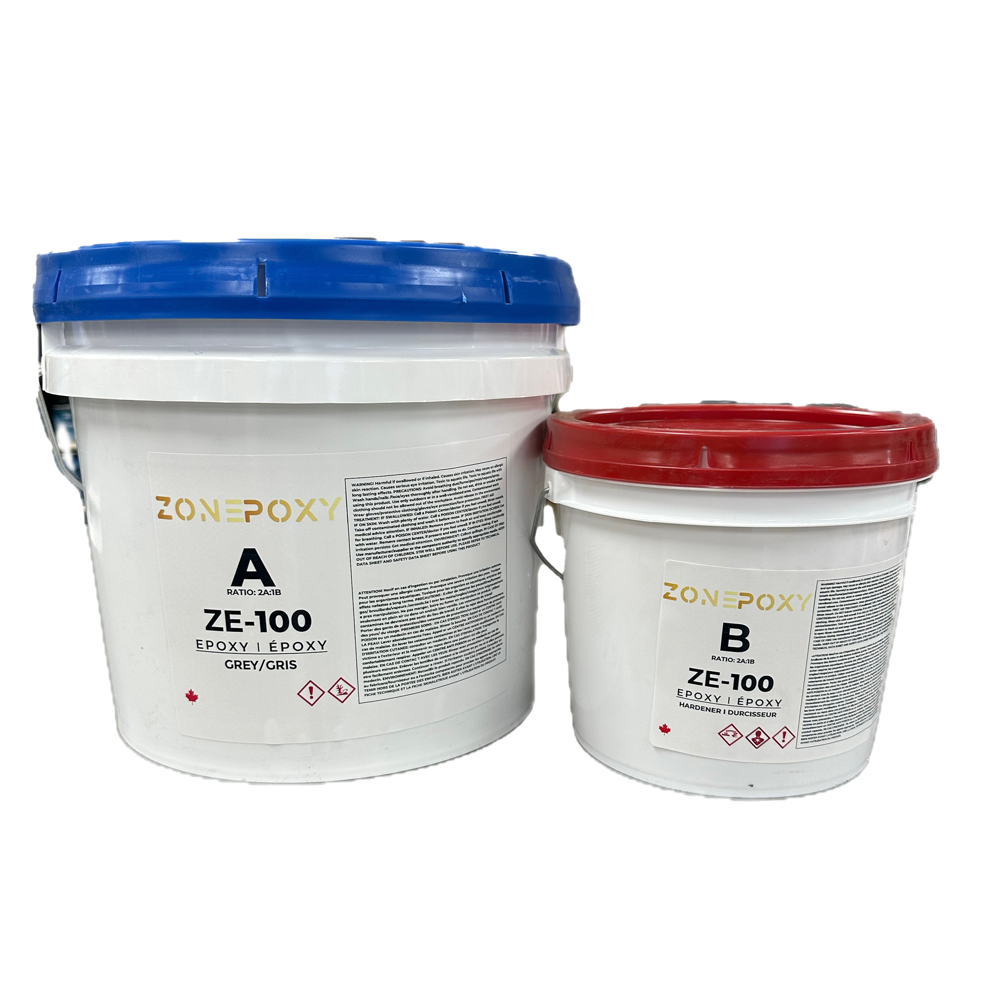 ZE-100 100% Solid Epoxy – 3 Gallon Kit